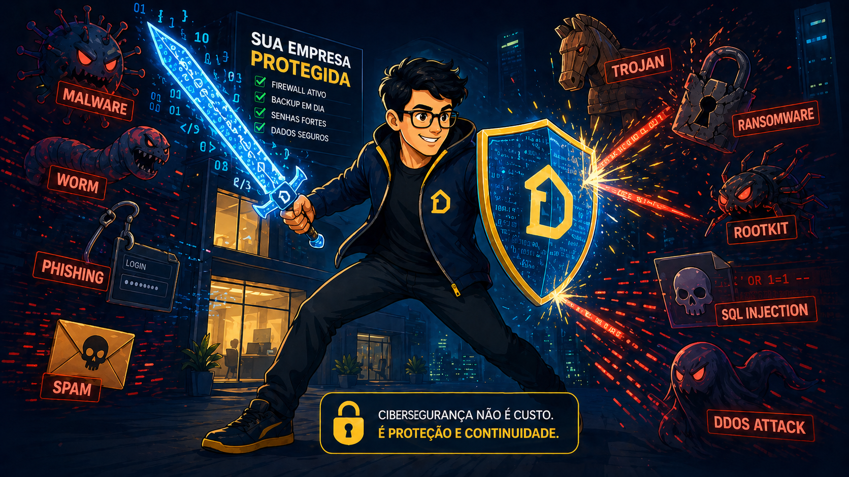 Cibersegurança para pequenas empresas: o guia que você precisava